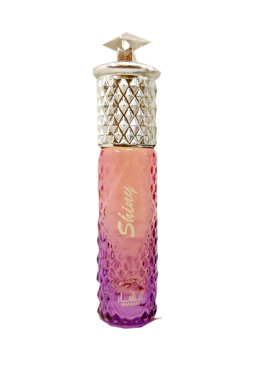MANASIK SHINY PINK Alcohol - Free Concentrated Attar Roll On 6ml