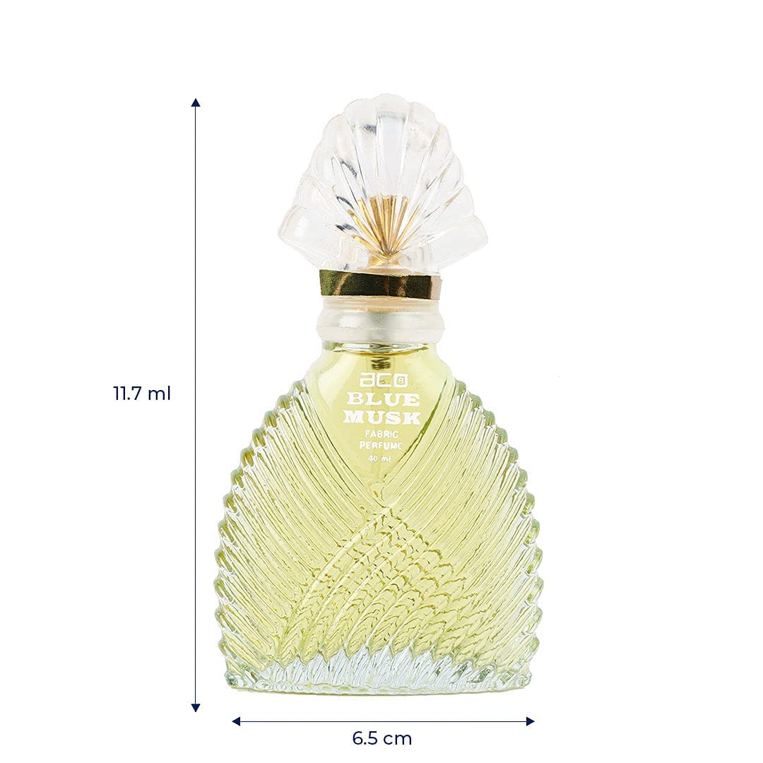 aco Blue Musk Premium Scent, Long Lasting, Fresh & Soothing Fragrance Perfume Spray For Mens, 40ml