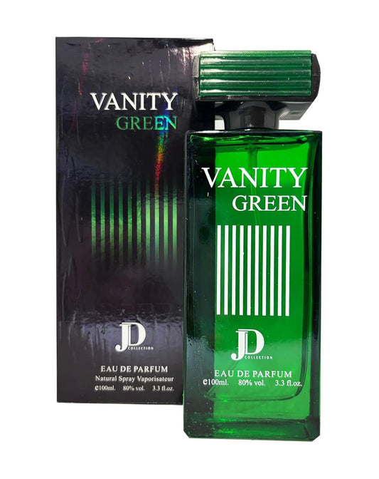 JD COLLECTION VANITY GREEN Eau De parfume 100ml (For Men AND WOMEN)