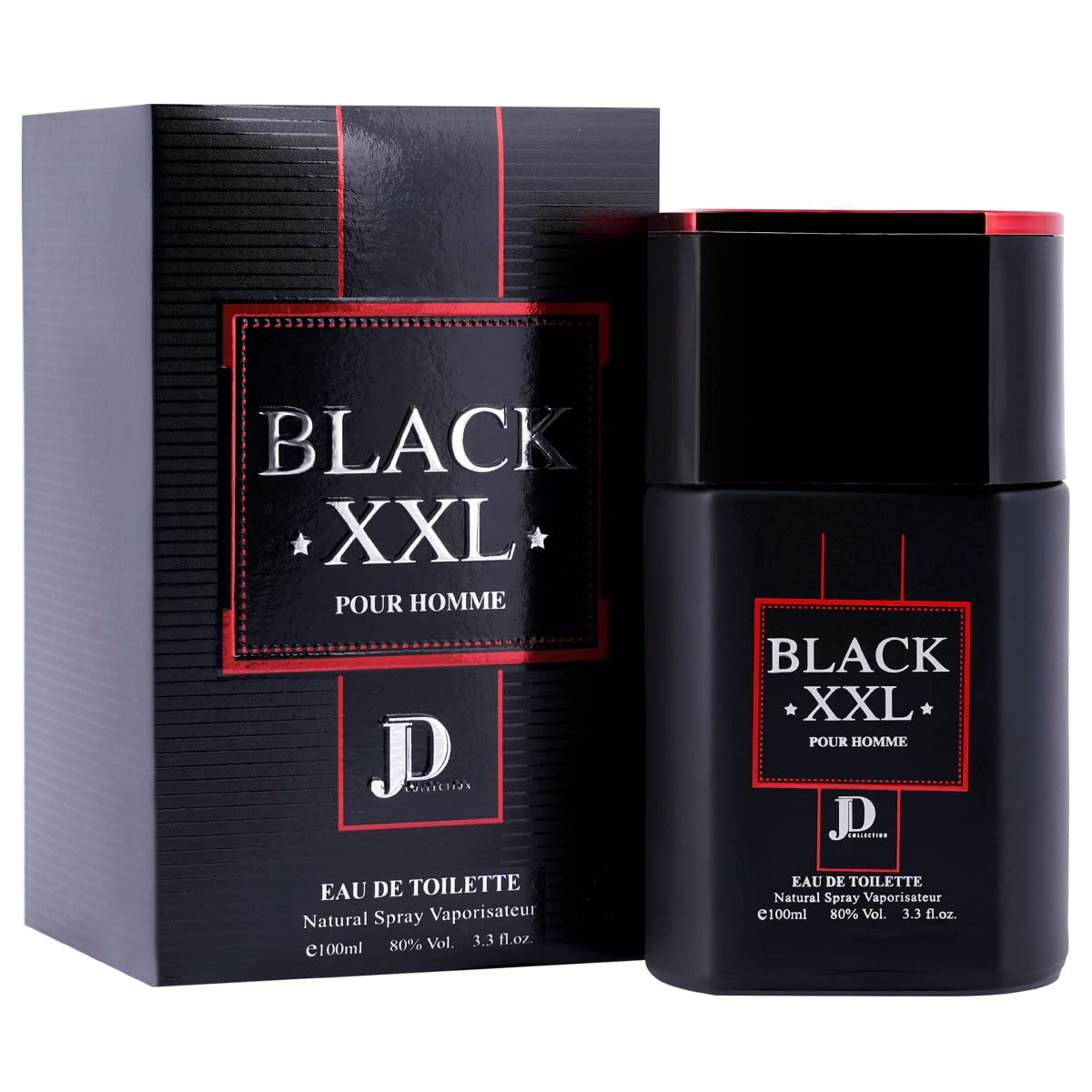 JD COLLECTION BLACK XXL Eau De Toilette 100ml (For Men & Women)