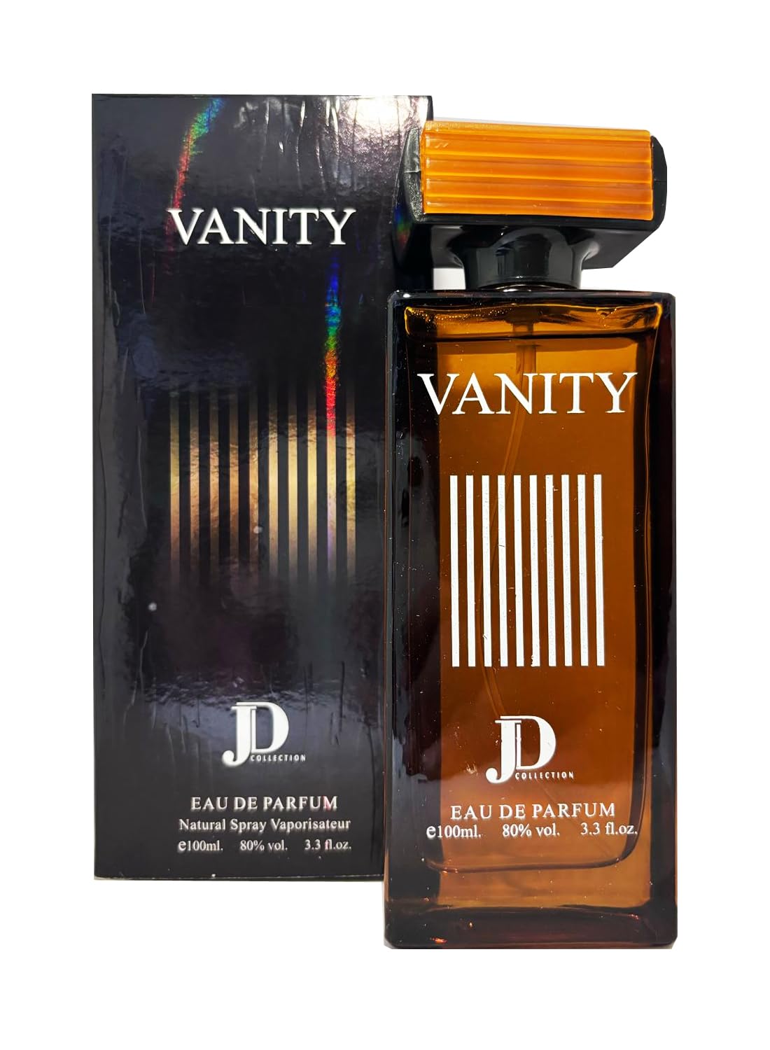 JD COLLECTION VANITY BROWN Eau De parfume 100ml ((For Men AND WOMEN))