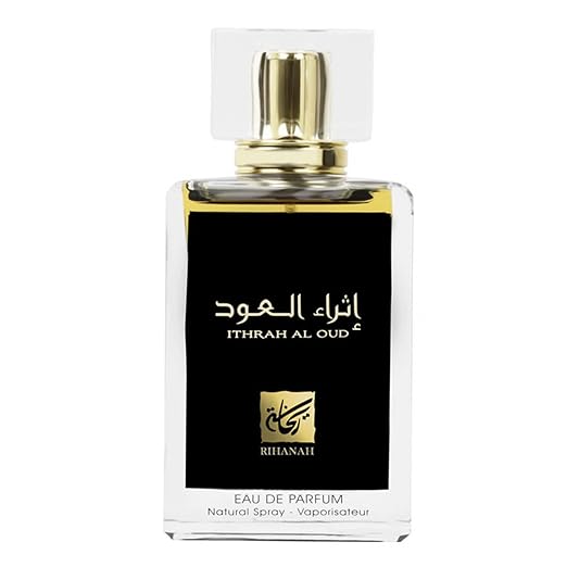 Rihanah Ithrah Al Oud, Natural Spray, Eau-De-Perfume 100ml (3.4 FL. Oz), Unisex Perfume, Imported Fragrance Made in Dubai UAE