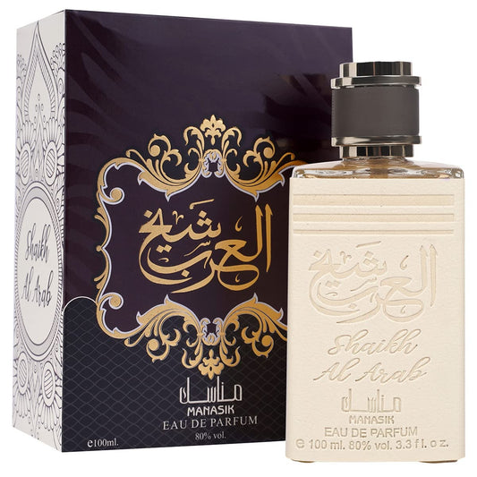 MANASIK SHAIKH AL ARAB Eau De Perfume 100ml ((For Men AND WOMEN))