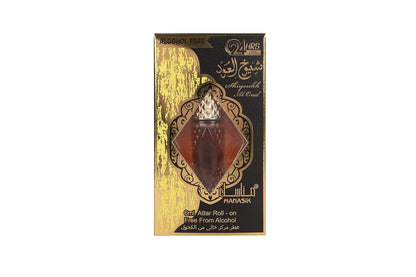 MANASIK SHIYOUKH AL OUD Alcohol - Free Concentrated Attar Roll On 6ml