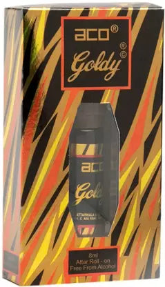 aco GOLDY Concentrated Attar Roll On 8ml Floral Attar