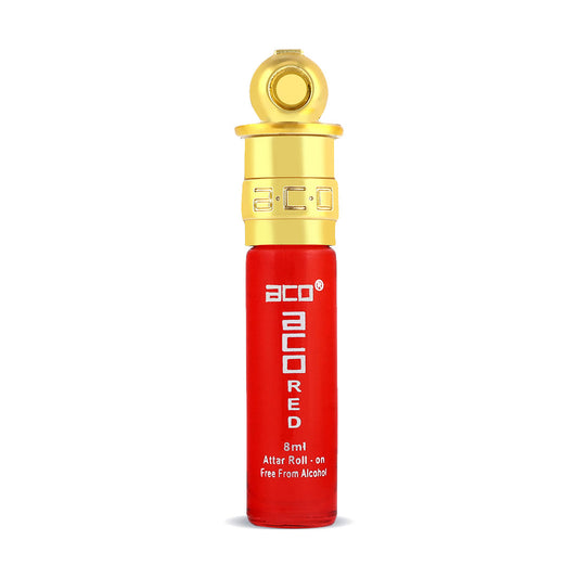 aco Perfumes aco Red Alcohol - Free Premium Attar Roll On 8ml