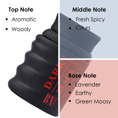 BN Perfume DARK BLACK POUR HOMME Eau De Perfume 100 ML