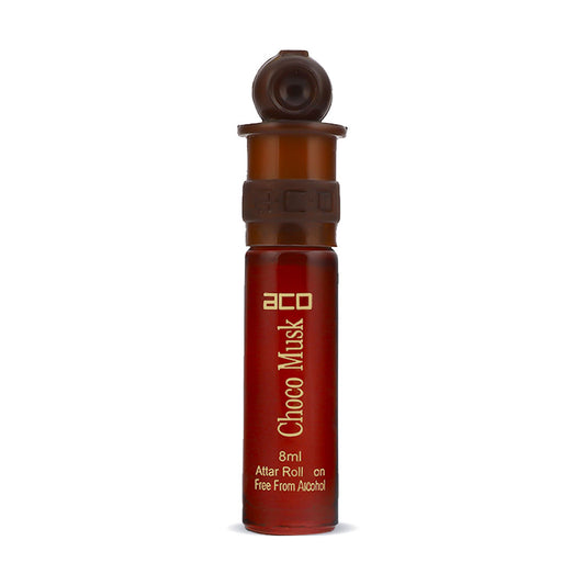 aco CHOCO MUSK Concentrated Attar Roll On 8ml Floral Attar