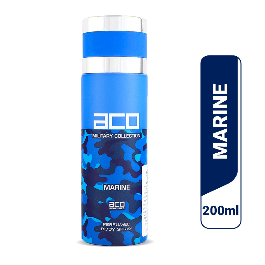 aco MARINE DEODORANT PERFUMED BODY SPRAY 200ML