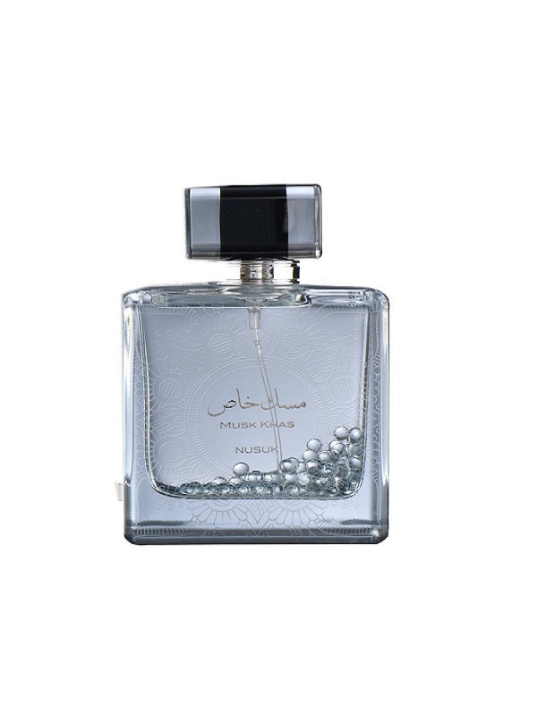 Nusuk Musk Khas Long Lasting 100ml Imported Unisex Perfume, Floral, Powdery & Musky, Soothing Fragrance
