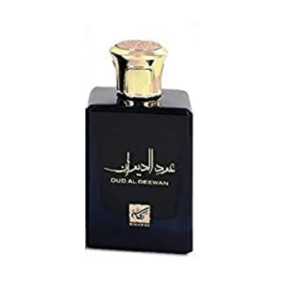 Rihanah Oud Al Deewan Long Lasting Imported 100ml Men Perfume, Aromatic, Floral & Oud, Soothing Fragrance