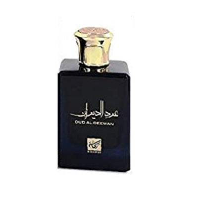 Rihanah Oud Al Deewan Long Lasting Imported 100ml Men Perfume, Aromatic, Floral & Oud, Soothing Fragrance