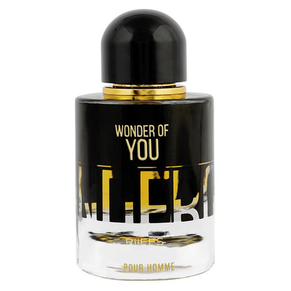 RiiFFS PERFUMS Wonder Of You Pour Homme Imported Long Lasting, 100ml Men Liquid Perfume, Warm Spicy, Aromatic & Ozonic, Soothing Fragrance