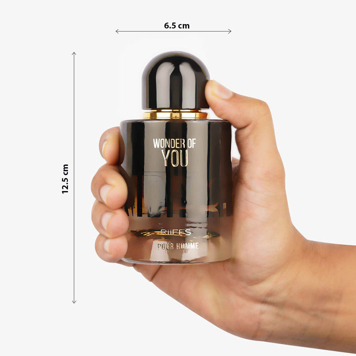 RiiFFS PERFUMS Wonder Of You Pour Homme Imported Long Lasting, 100ml Men Liquid Perfume, Warm Spicy, Aromatic & Ozonic, Soothing Fragrance
