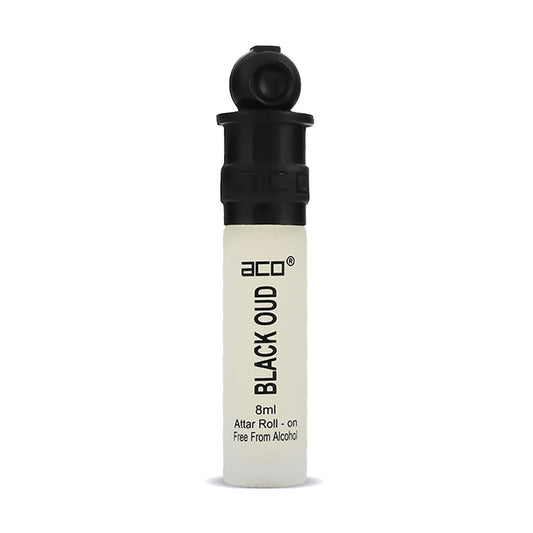 aco BLACK OUD Concentrated Attar Roll On 8ml Floral Attar