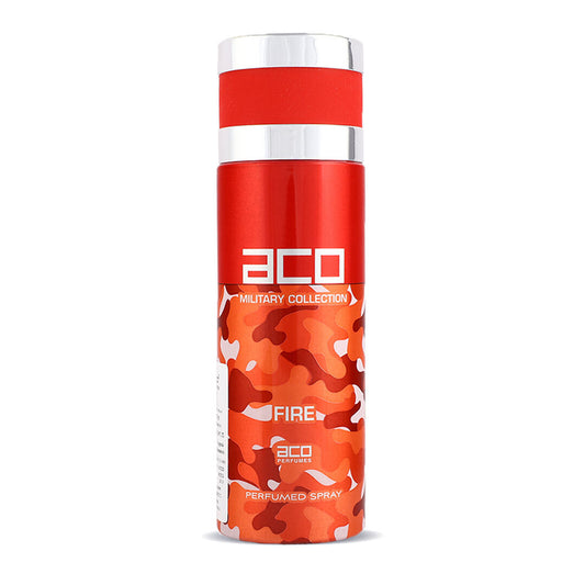 aco FIRE DEODORANT PERFUMED BODY SPRAY 200ML