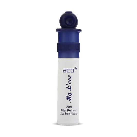 aco MY LOVE Concentrated Attar Roll On 8ml Herbal Attar