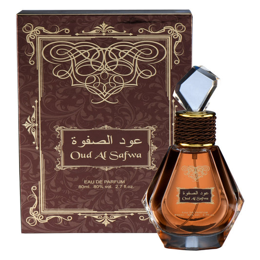 Rihanah Oud Al Safwa Eau De Parfum 100 ML (3.4. F.L. O.Z.), Unisex Perfume, Made In U.A.E.