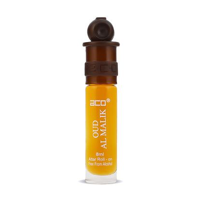 aco OUD AL MALIK Concentrated Attar Roll On 8ml Floral Attar