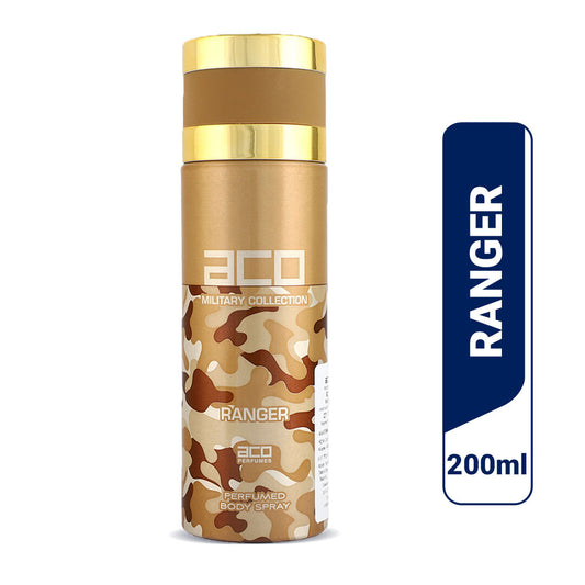 ACO RANGER DEODORANT PERFUMED BODY SPRAY 200ML