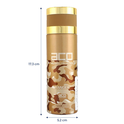 ACO RANGER DEODORANT PERFUMED BODY SPRAY 200ML