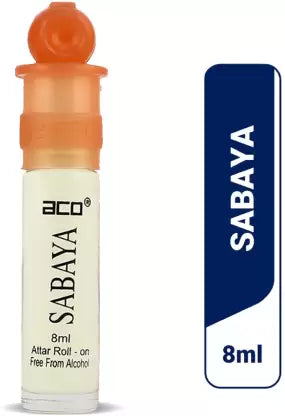 aco SABAYA Concentrated Attar Roll On 8ml Floral Attar