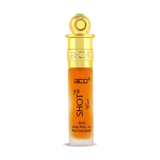 aco Perfumes Shot Cut Alcohol - Free Attar Roll On 8ml