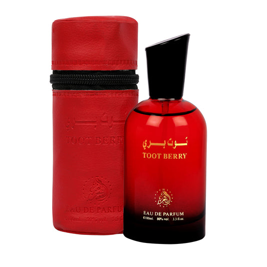 Al-Fakhr Perfumes Toot Berry Long Lasting, 100ml Men's Liquid Perfume, Sweet, Floral & Fruity, Soothing Fragrance